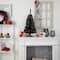 3ft. Pre-Lit Black Artificial Christmas Tree, Warm White LED Lights